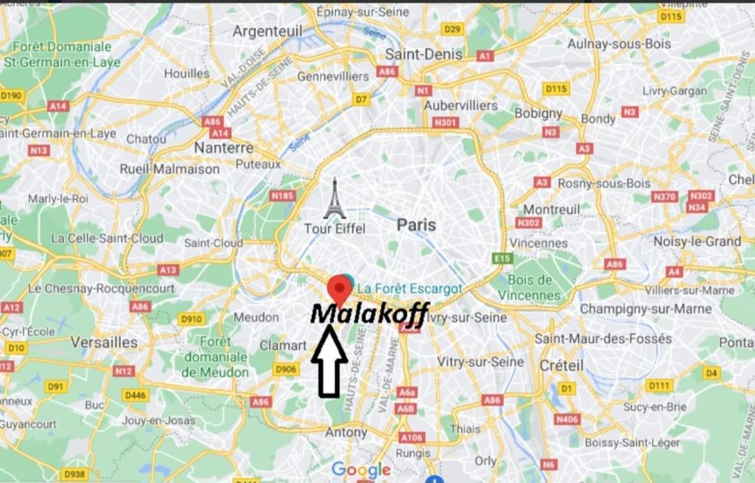 Charment Studio Proche Paris 15 Malakoff Dış mekan fotoğraf